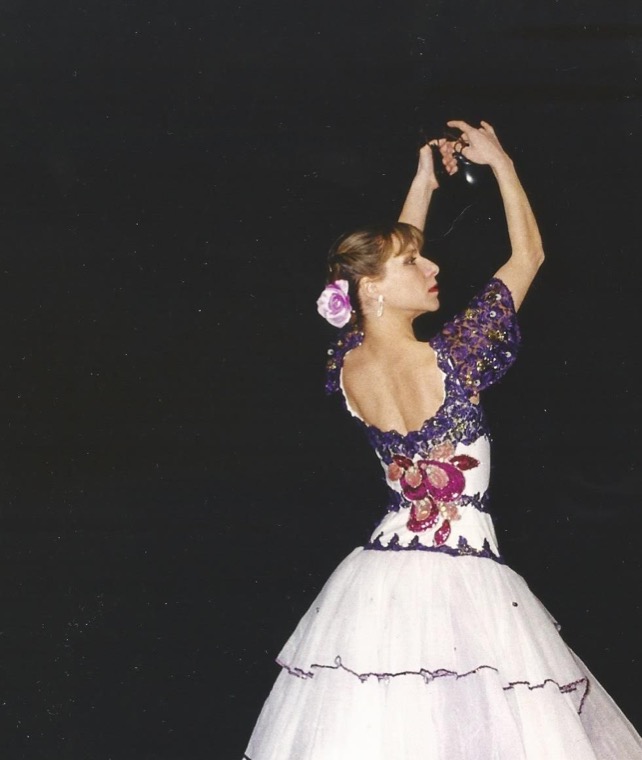 Teresa Buompadre, maestra di flamenco a Studio 5