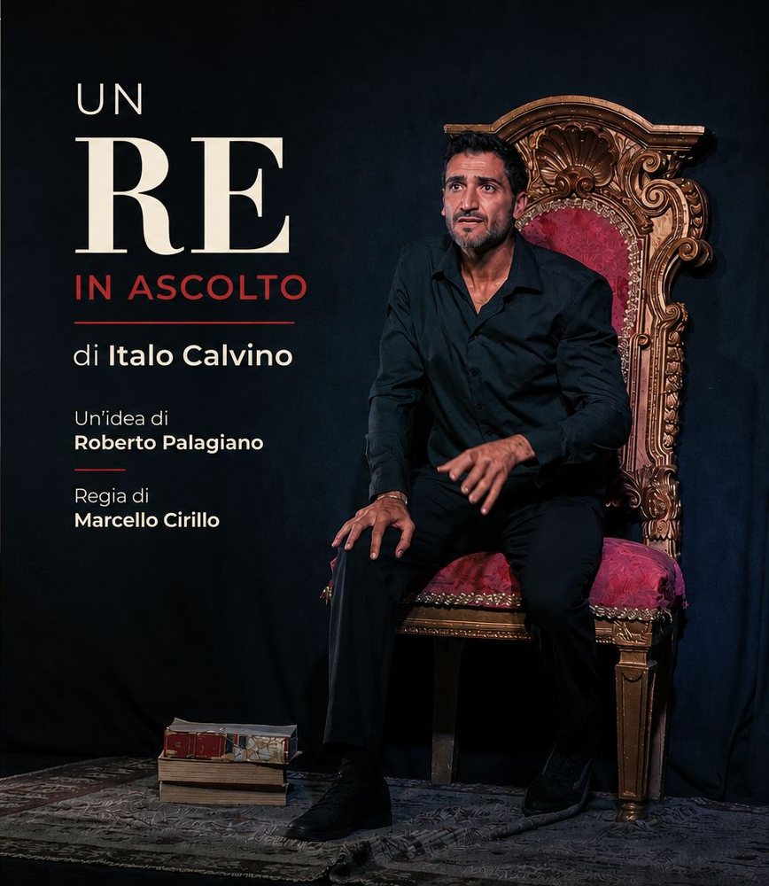 Locandina di Un re in ascolto, di Italo Calvino